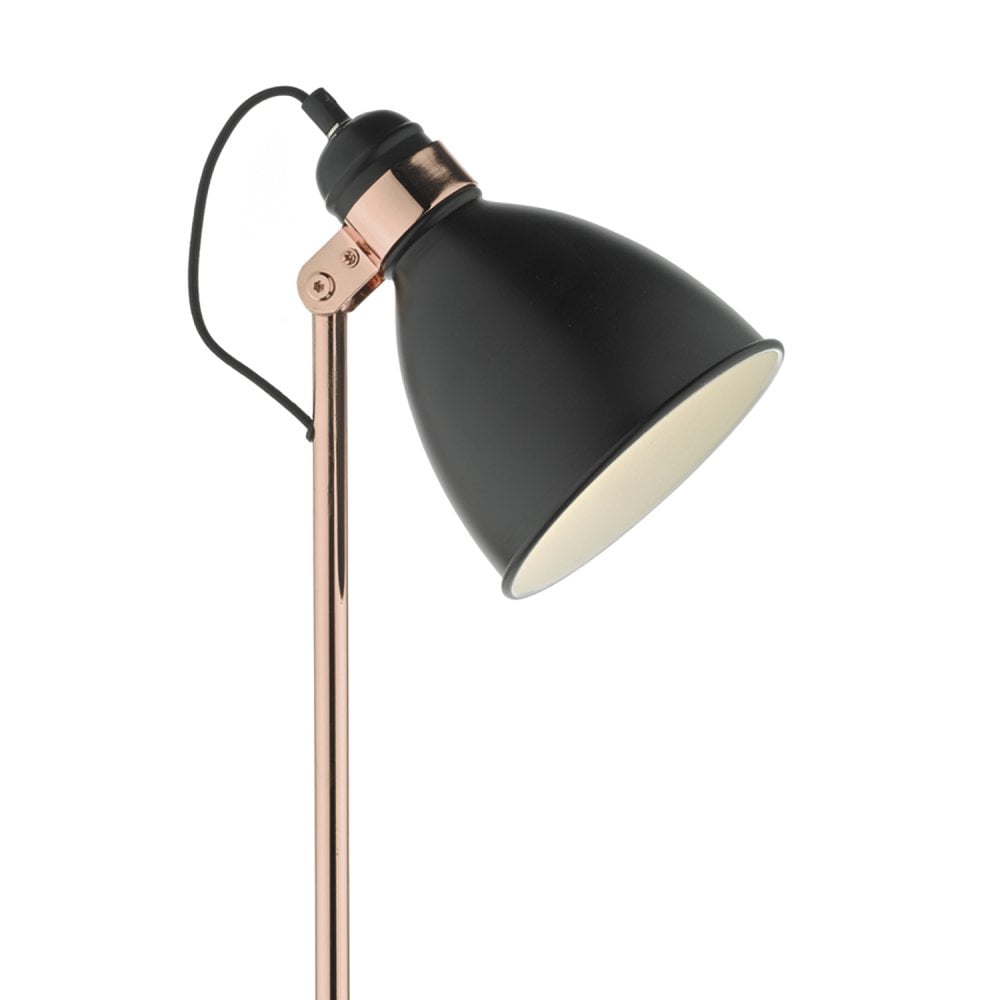 Frederick Floor Lamp Black & Copper