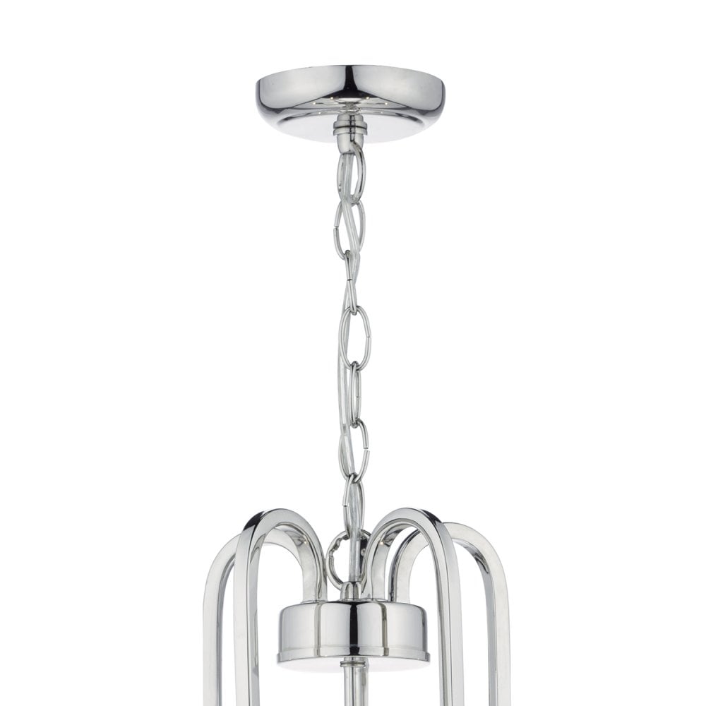 Heythrope 5 Light Pendant Polished Nickel