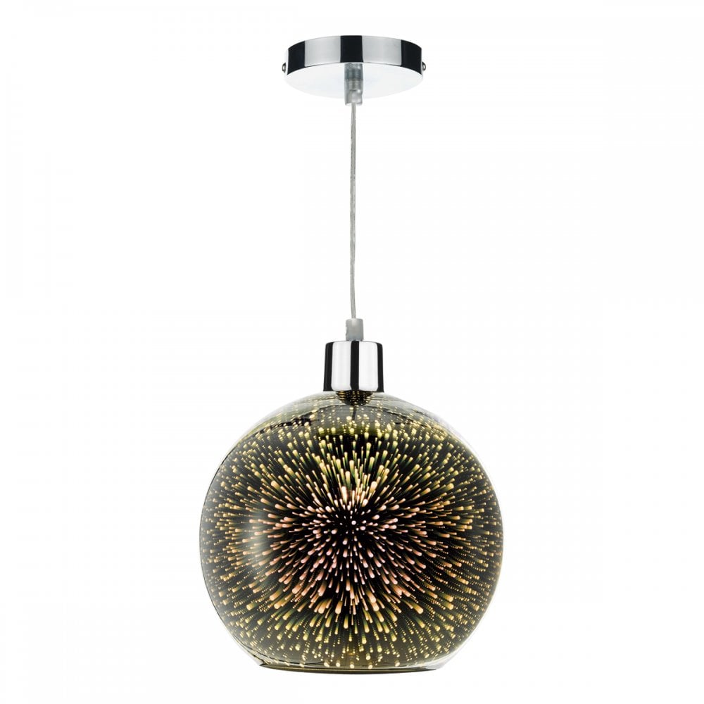 KAI Easy Fit Pendant Speckled 3D Glass