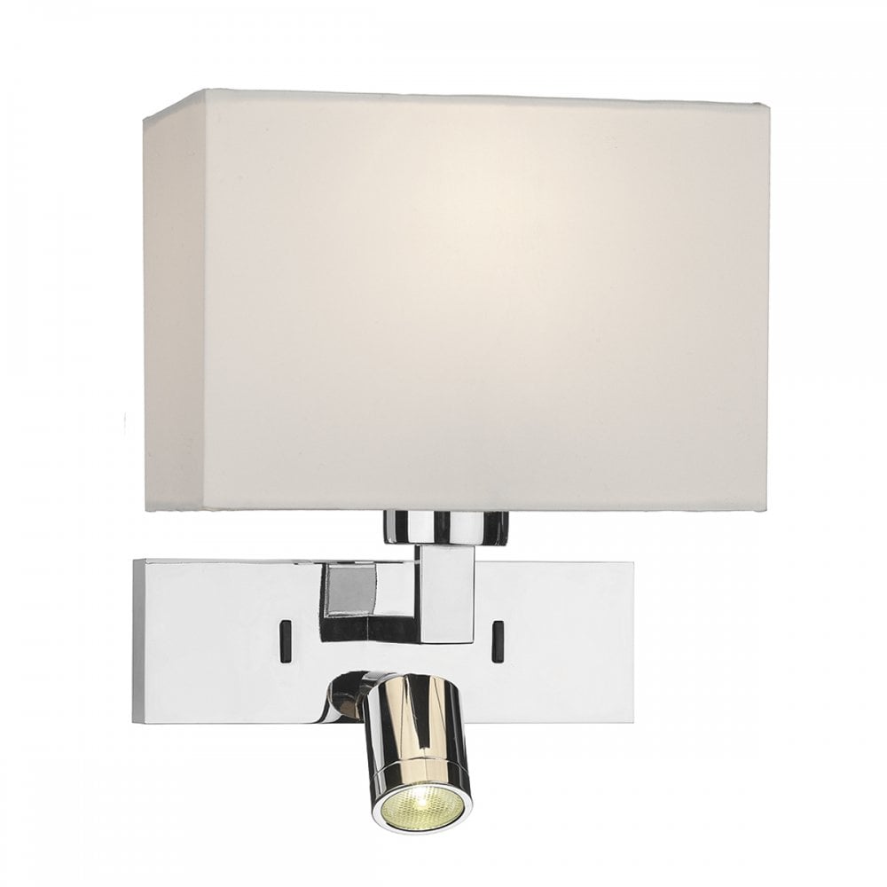 Modena Wall Light with LED in Polished Chrome (Bracket Only)