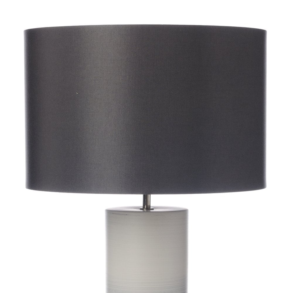 Nazare Table Lamp Black/White Ceramic Base Only