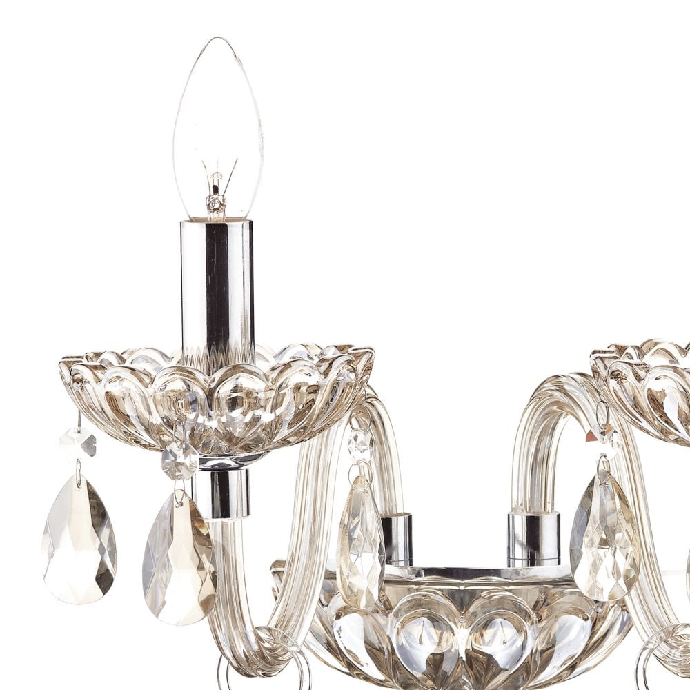 Raphael Double Wall Bracket Champagne Crystal