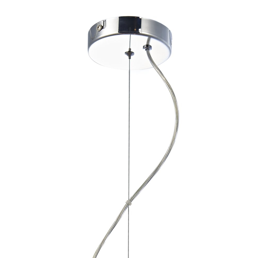 Rawley 9 Light Ribbon Ceiling Pendant Brushed Copper