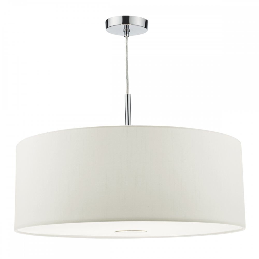 Ronda 3 Light Pendant 60CM White