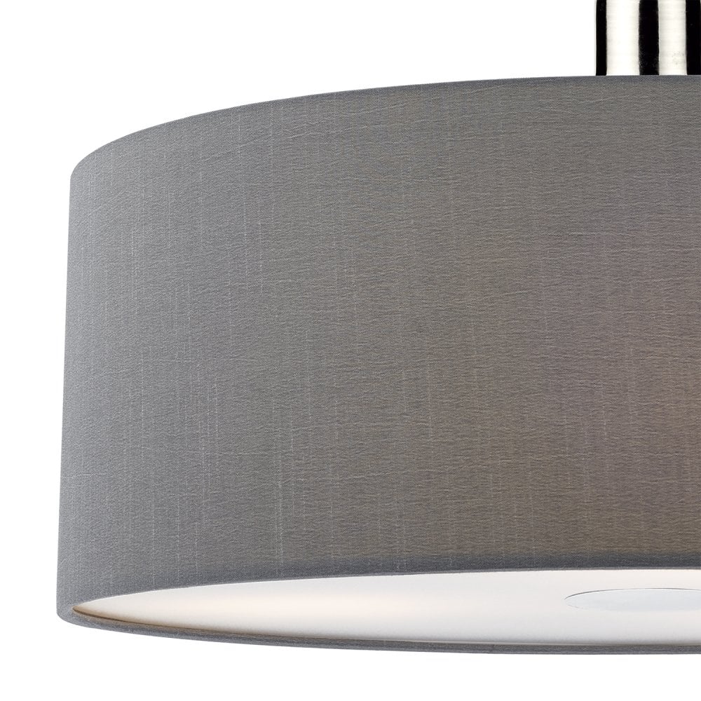 Ronda 60cm Easy Fit Pendant Slate Grey