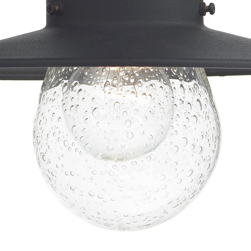 Sedgewick 1 Light Lantern Black Down Facing IP44