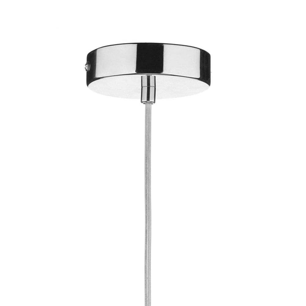 Soho 1 Light Pendant Red