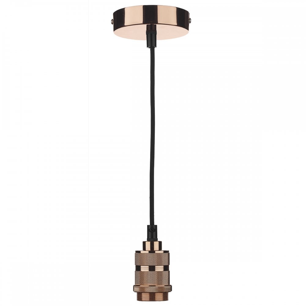 1 Light E27 Decorative Suspension Copper