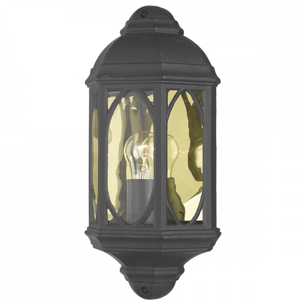 Tenby Wall Light Black IP43