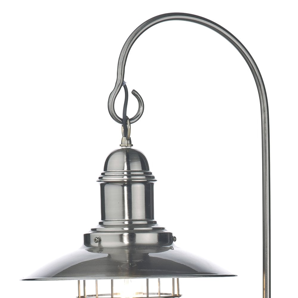 Terrace Floor Lamp Antique Chrome