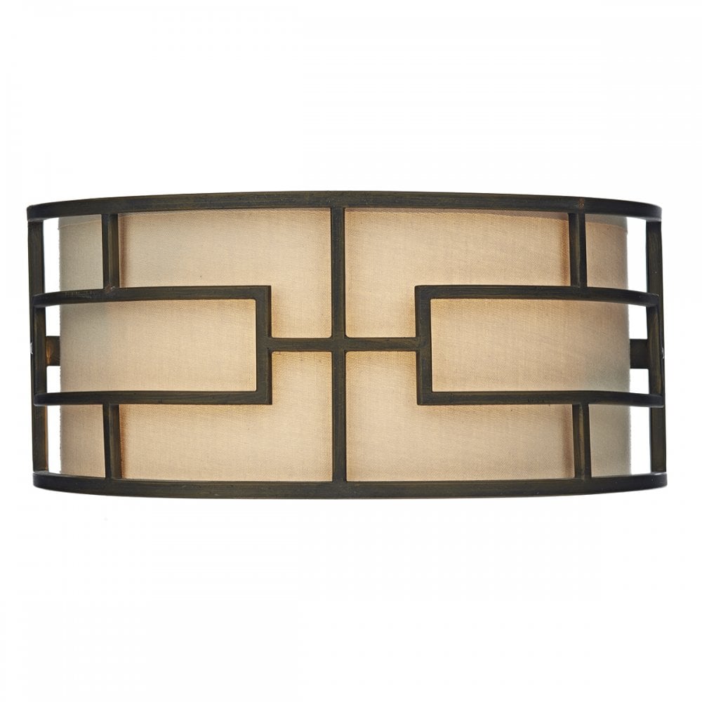 Tumola 2 Light Wall Bracket Bronze