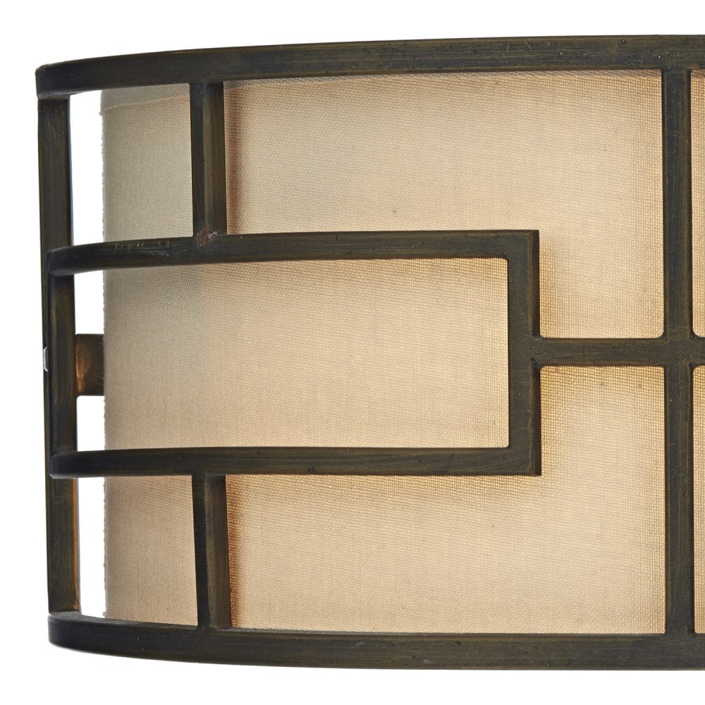 Tumola 2 Light Wall Bracket Bronze