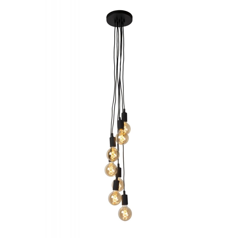 Fix Multiple Modern  Metal Black Pendant Light