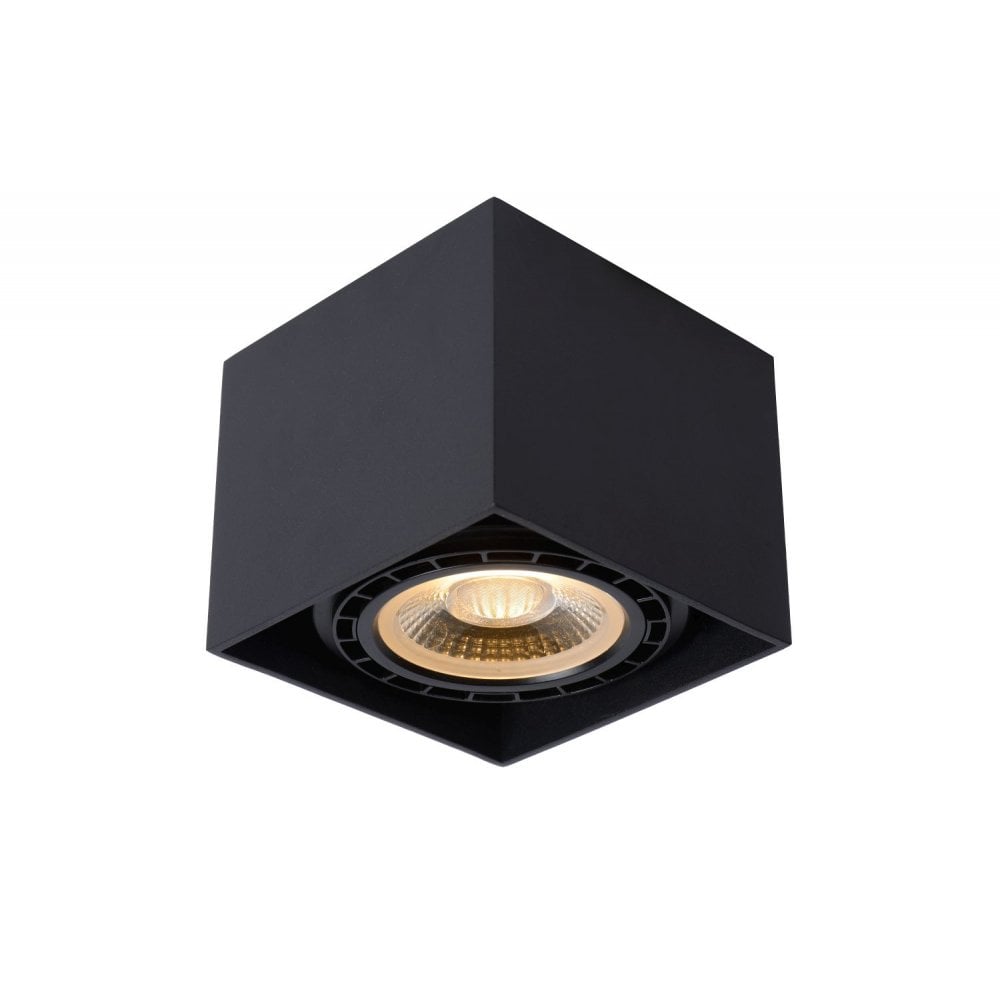 Fedler Modern Square Aluminum Black Ceiling Spot Light