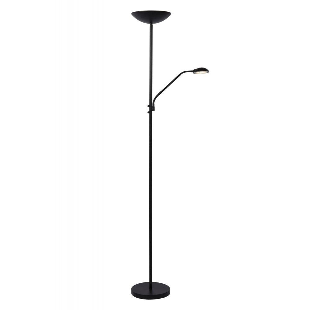 Zenith Modern  Metal Black Floor Lamp