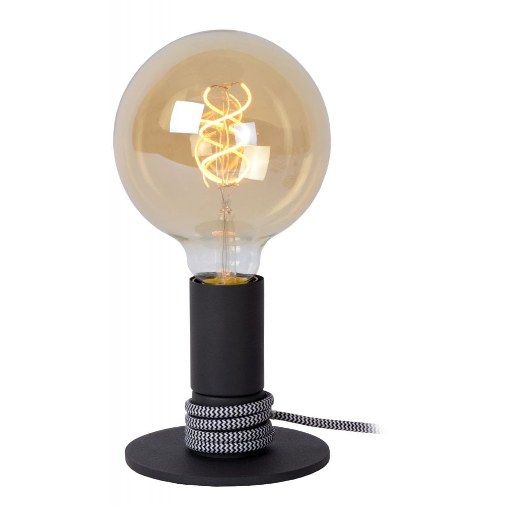 Marit Modern Steel Black Table Lamp