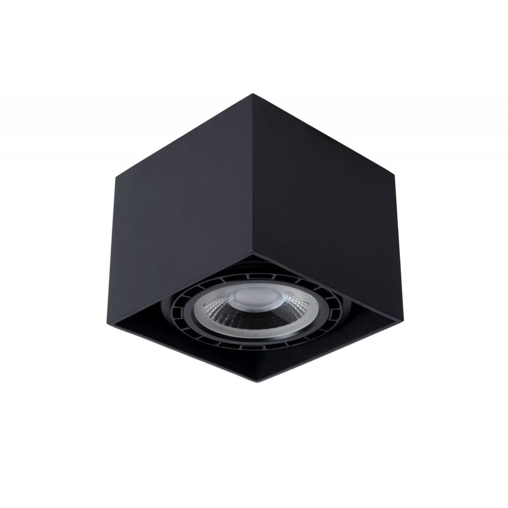 Fedler Modern Square Aluminum Black Ceiling Spot Light