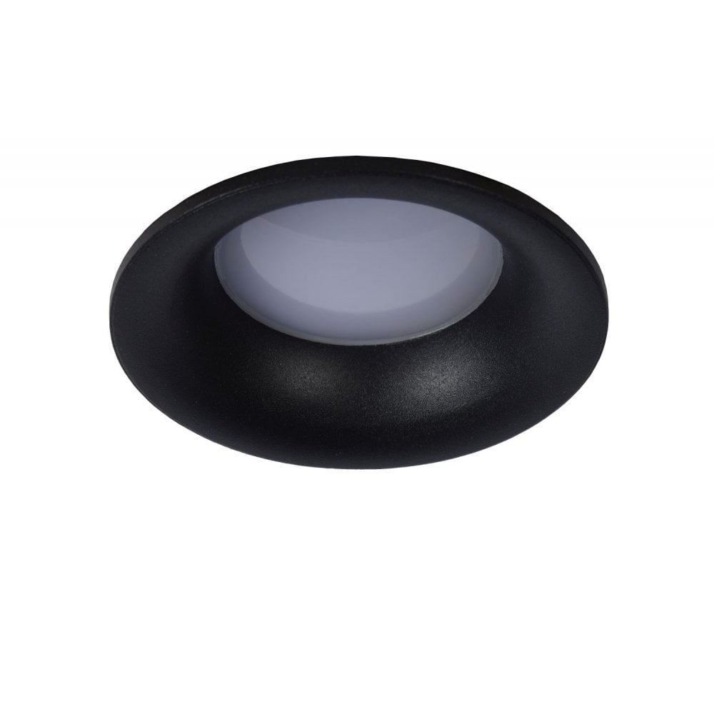 Ziva Modern Round Aluminum Black Recessed Spot Light