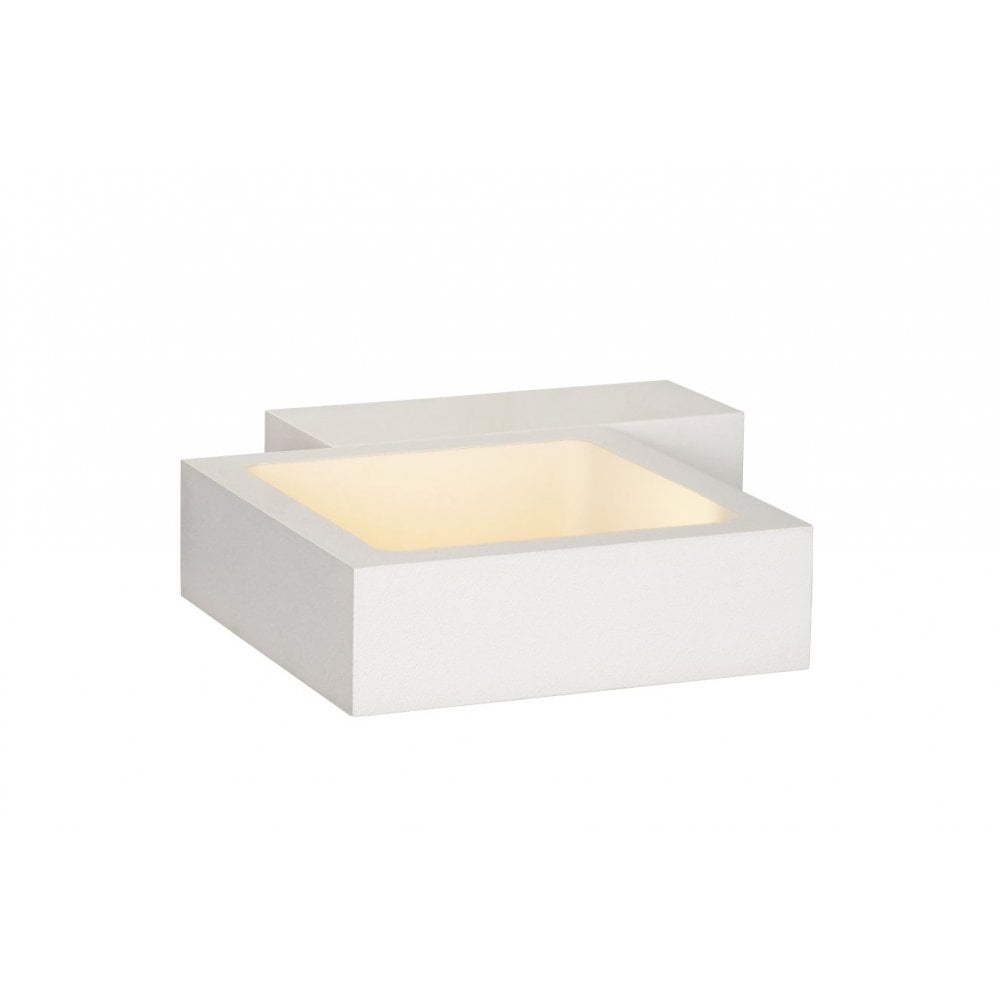 Ixx Modern Square Aluminum White Wall Light