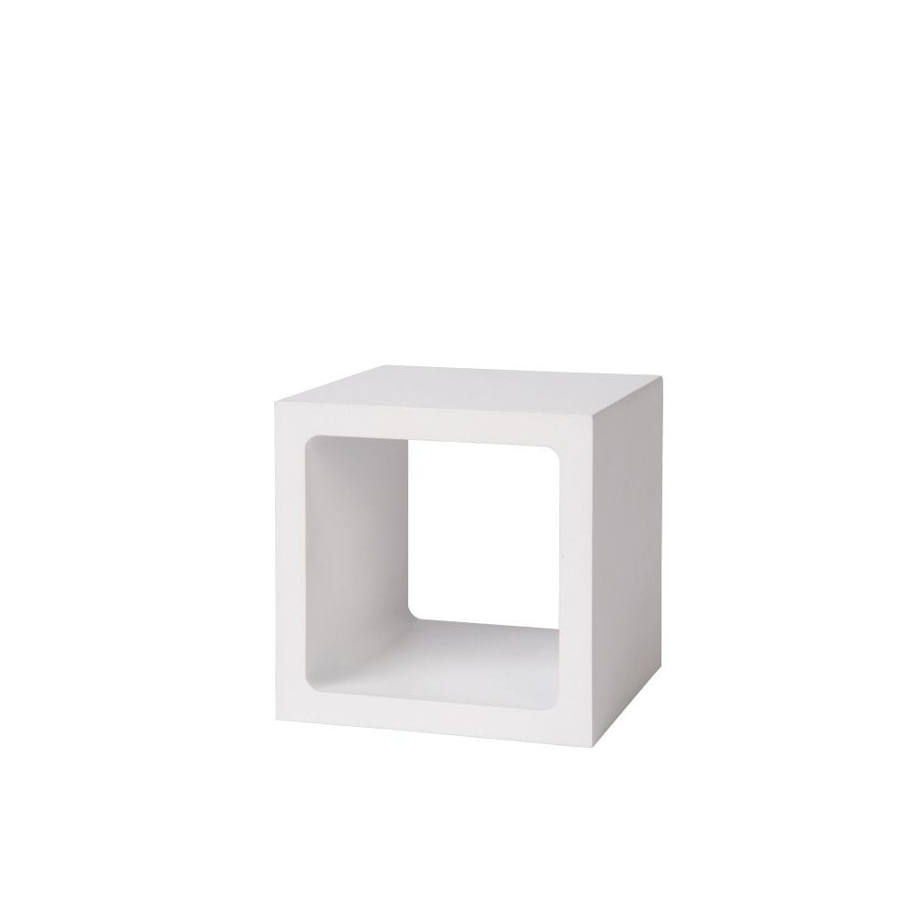 Xio Modern Square Metal White Table Lamp