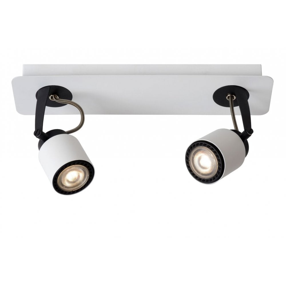 Dica LED Modern Rectangle Metal White and Black Ceiling Spot Light