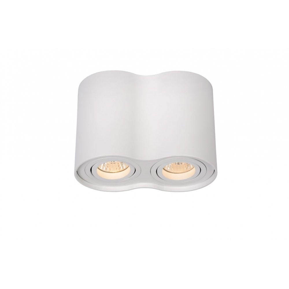 Tube Modern Oval Aluminum White Ceiling Spot Light