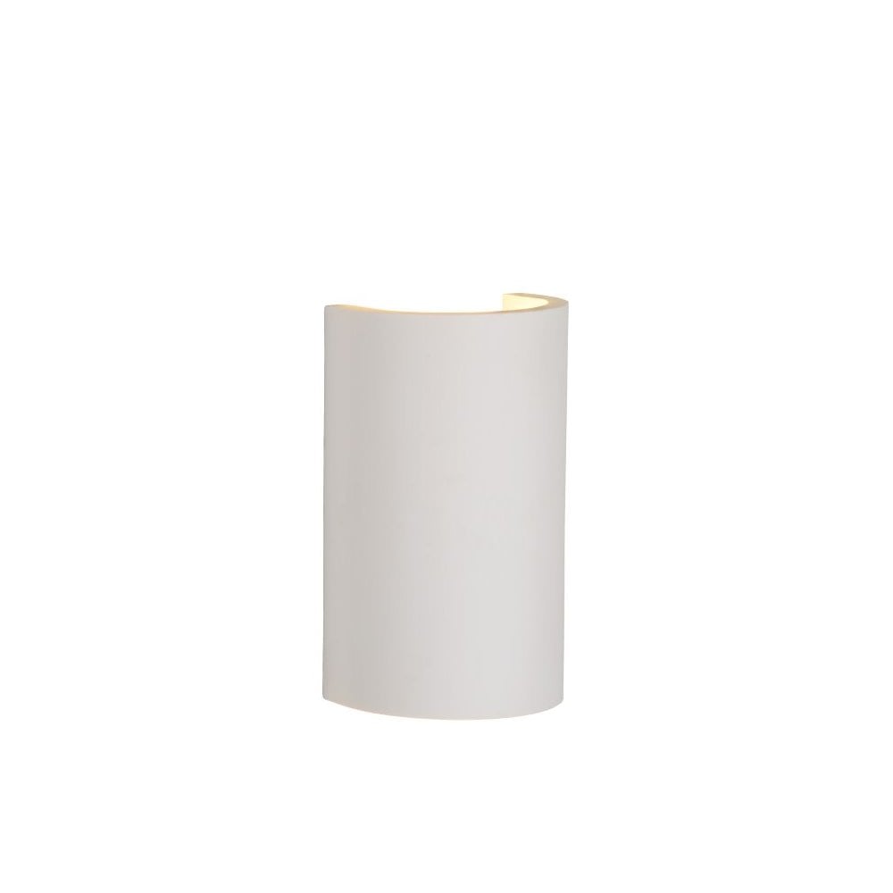 Gipsy Modern Half-Round Plaster White Wall Light