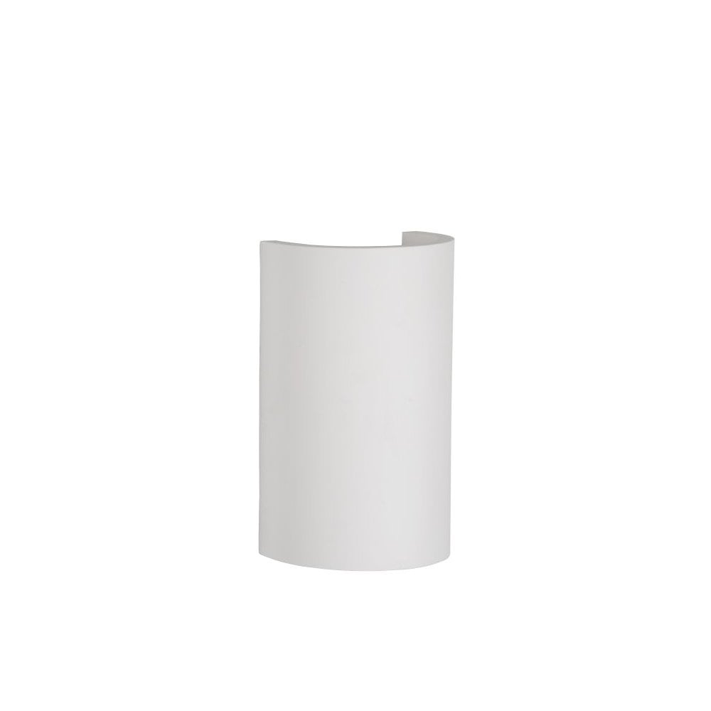 Gipsy Modern Half-Round Plaster White Wall Light