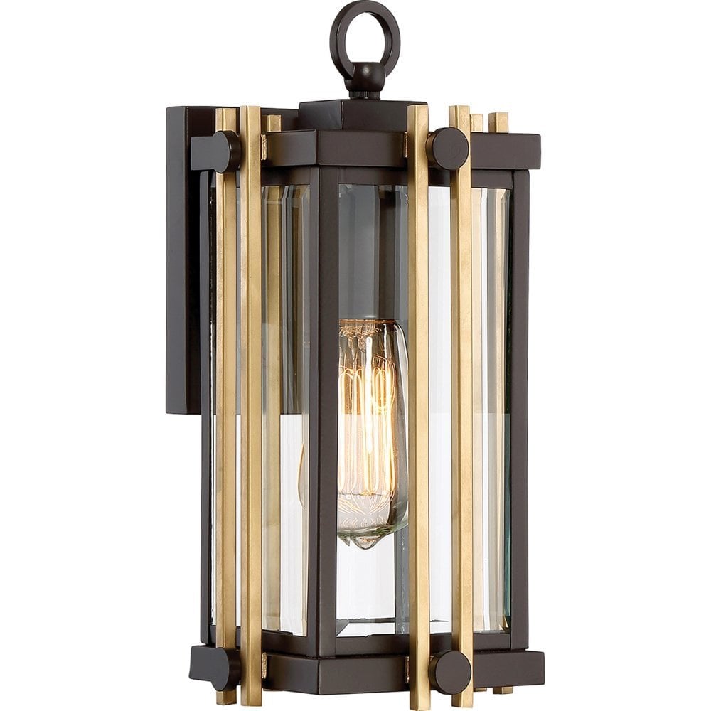 Goldenrod Small Wall Lantern - Western Bronze