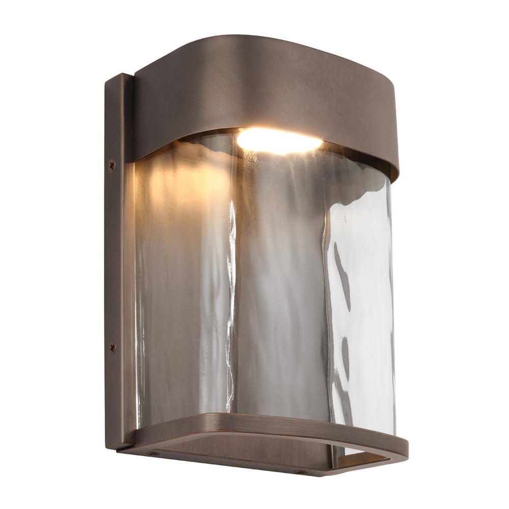 Bennie Small LED Wall Light - Antique Bronze