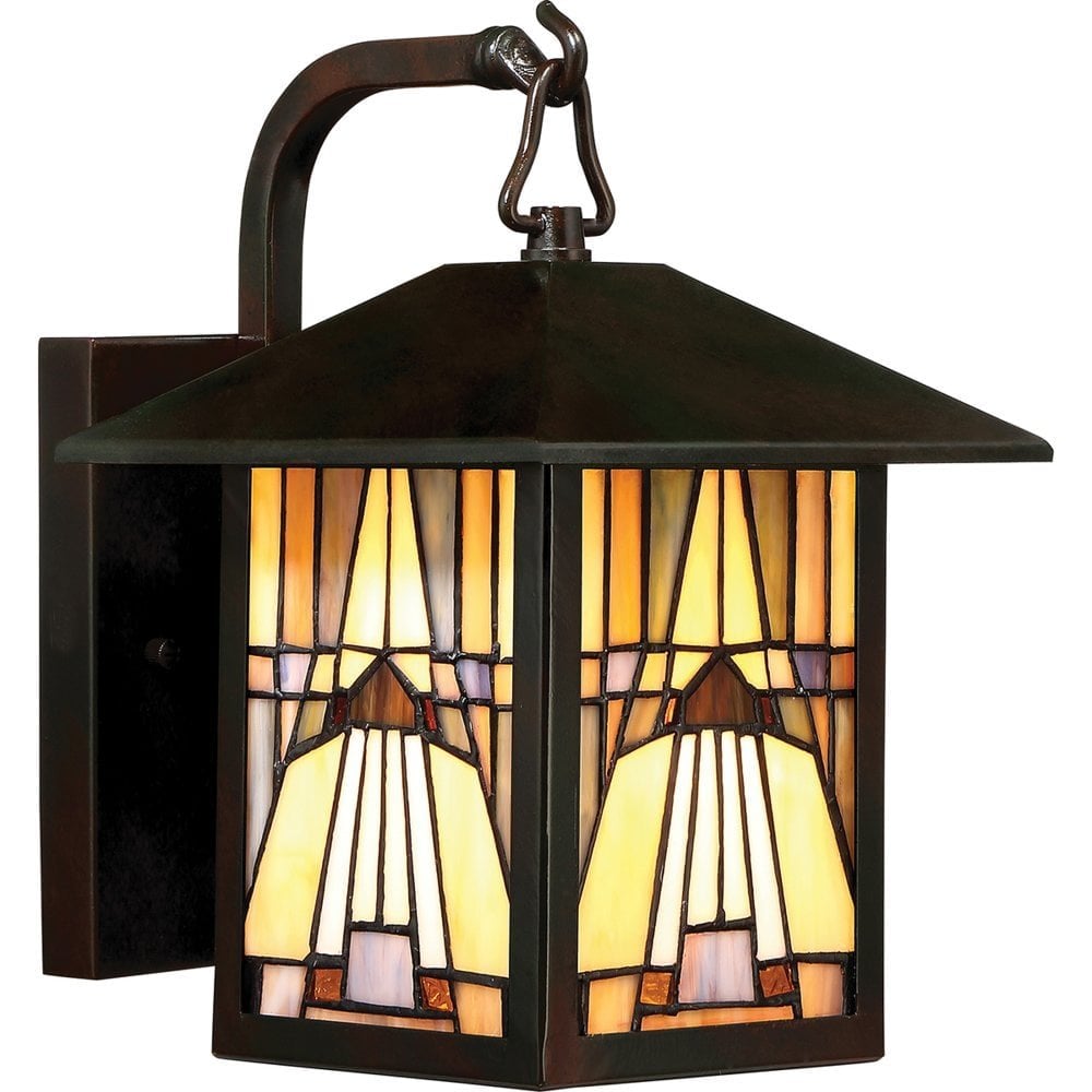 Inglenook Outdoor Small Wall Lantern - Valiant Bronze