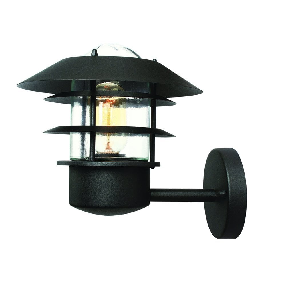 Helsingor Wall Lantern - Black