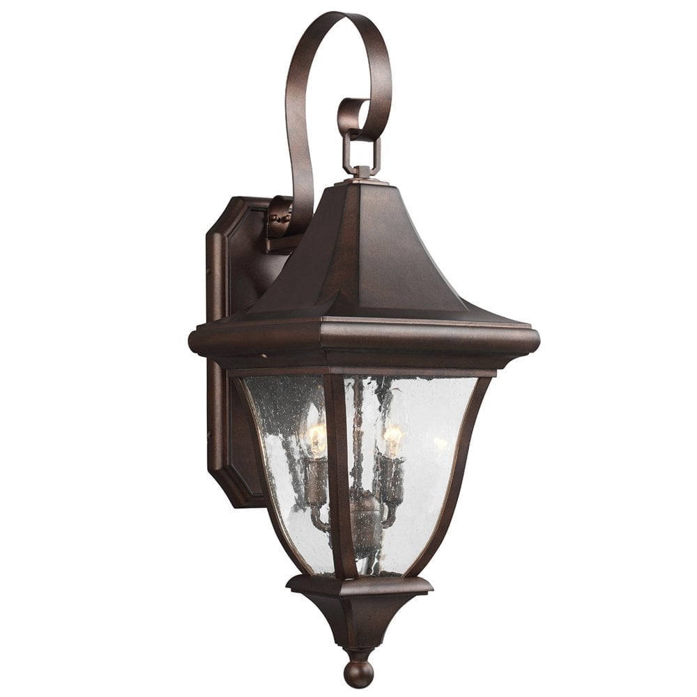 Oakmont Medium Wall Lantern - Patina Bronze