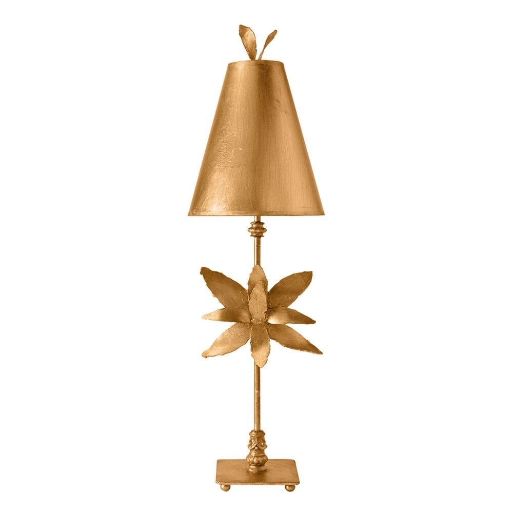 Azalea Table Lamp - Gold - Shade included