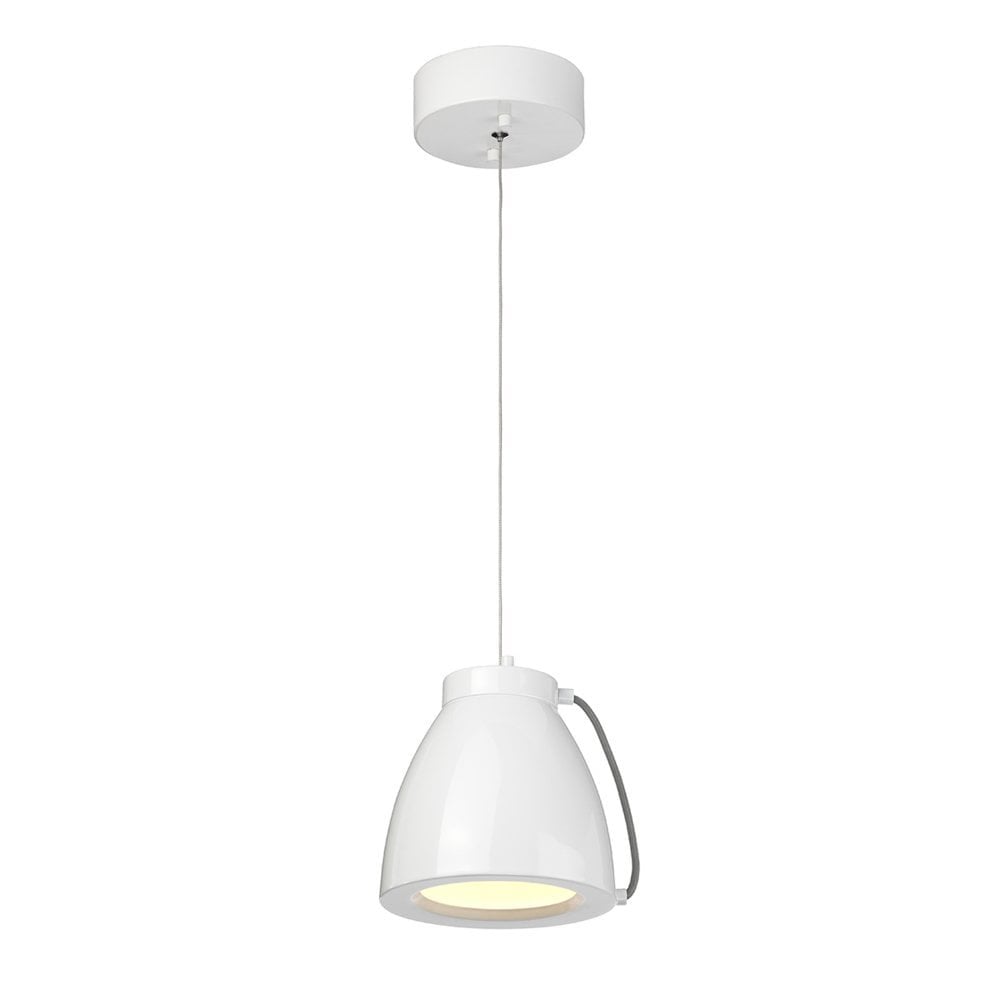 Europa Small LED Pendant - White