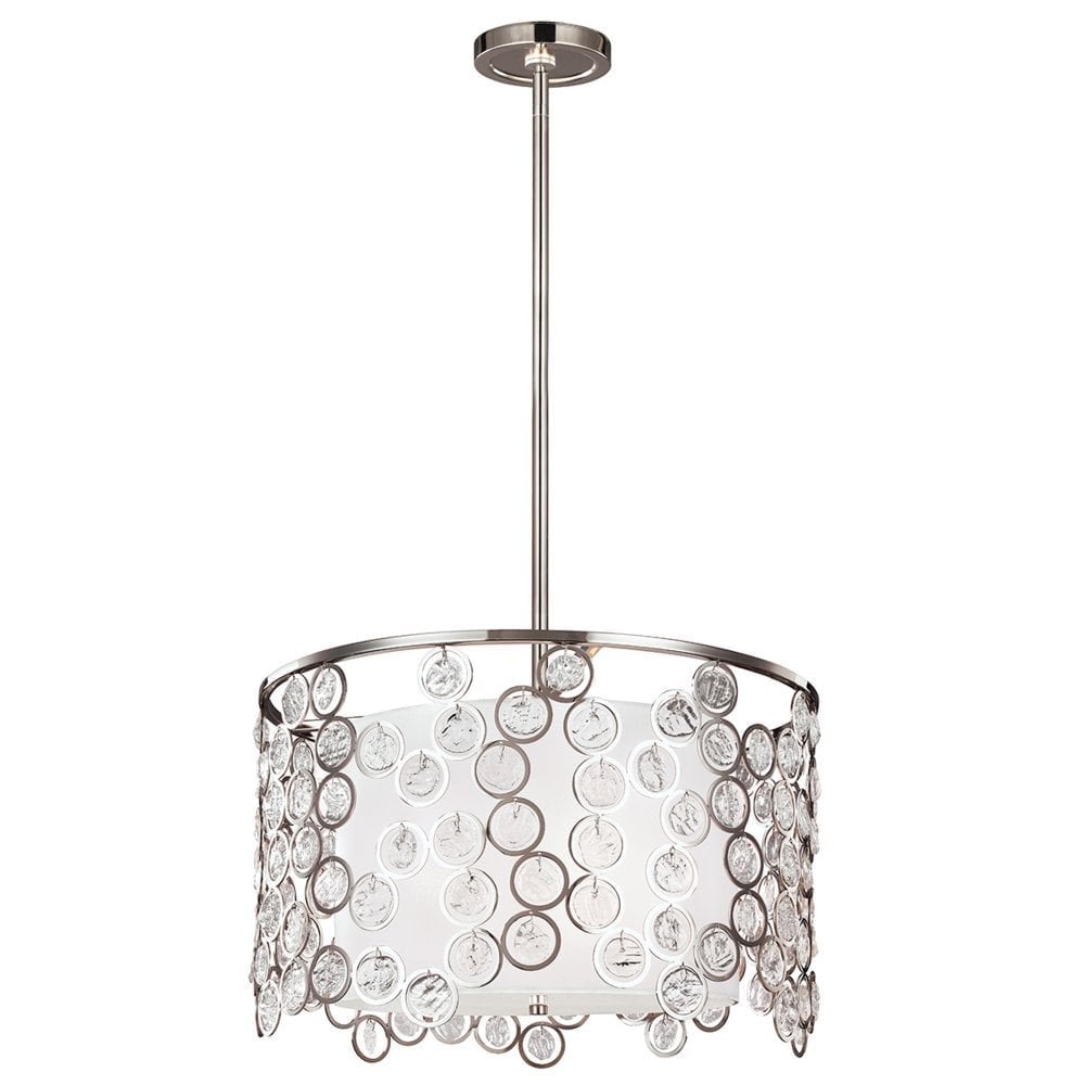 Lexi 3 Light Pendant - Polished Nickel