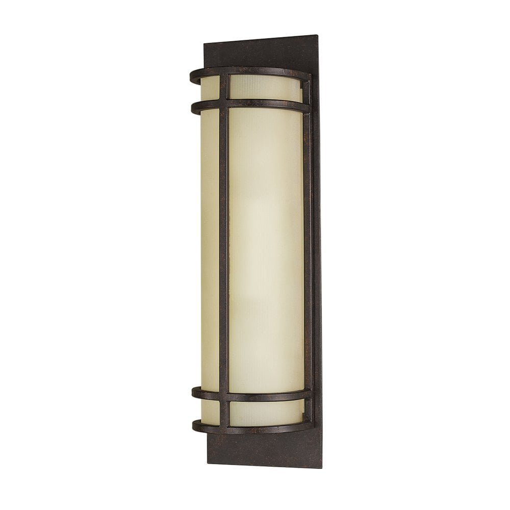 Fusion 2 Light Wall Fitting - Grecian Bronze