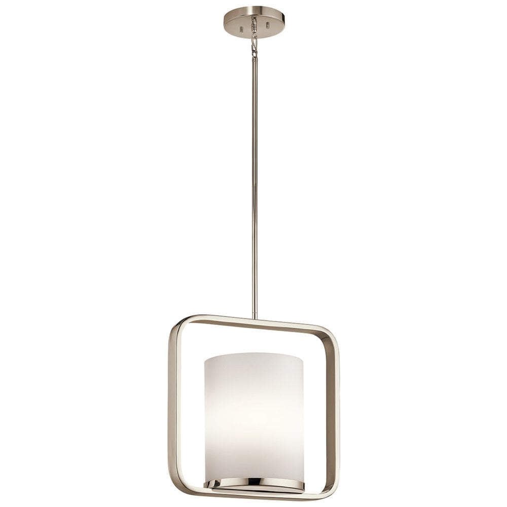 City Loft Medium Pendant - Polished Nickel