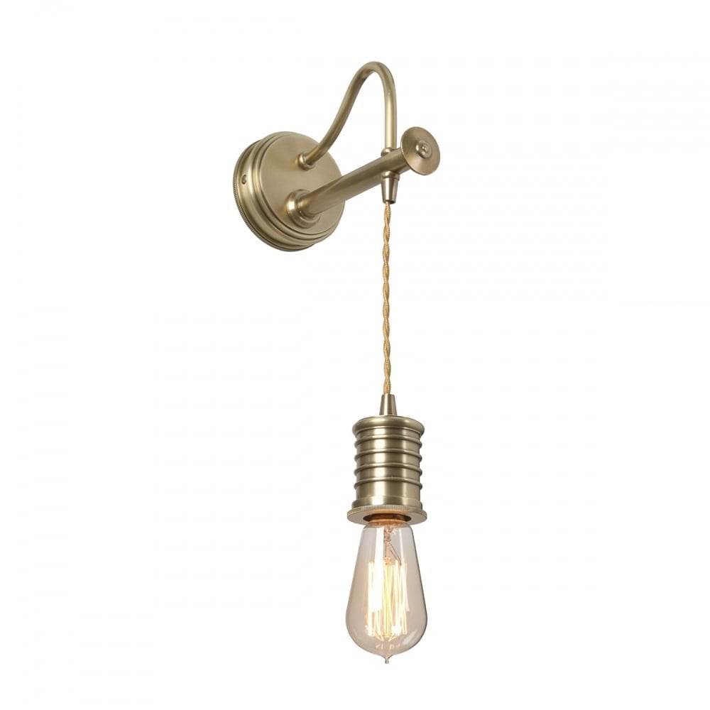 Douille Wall Light Aged Brass