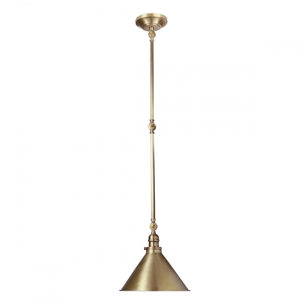 Provence Wall Light/Pendant Aged Brass