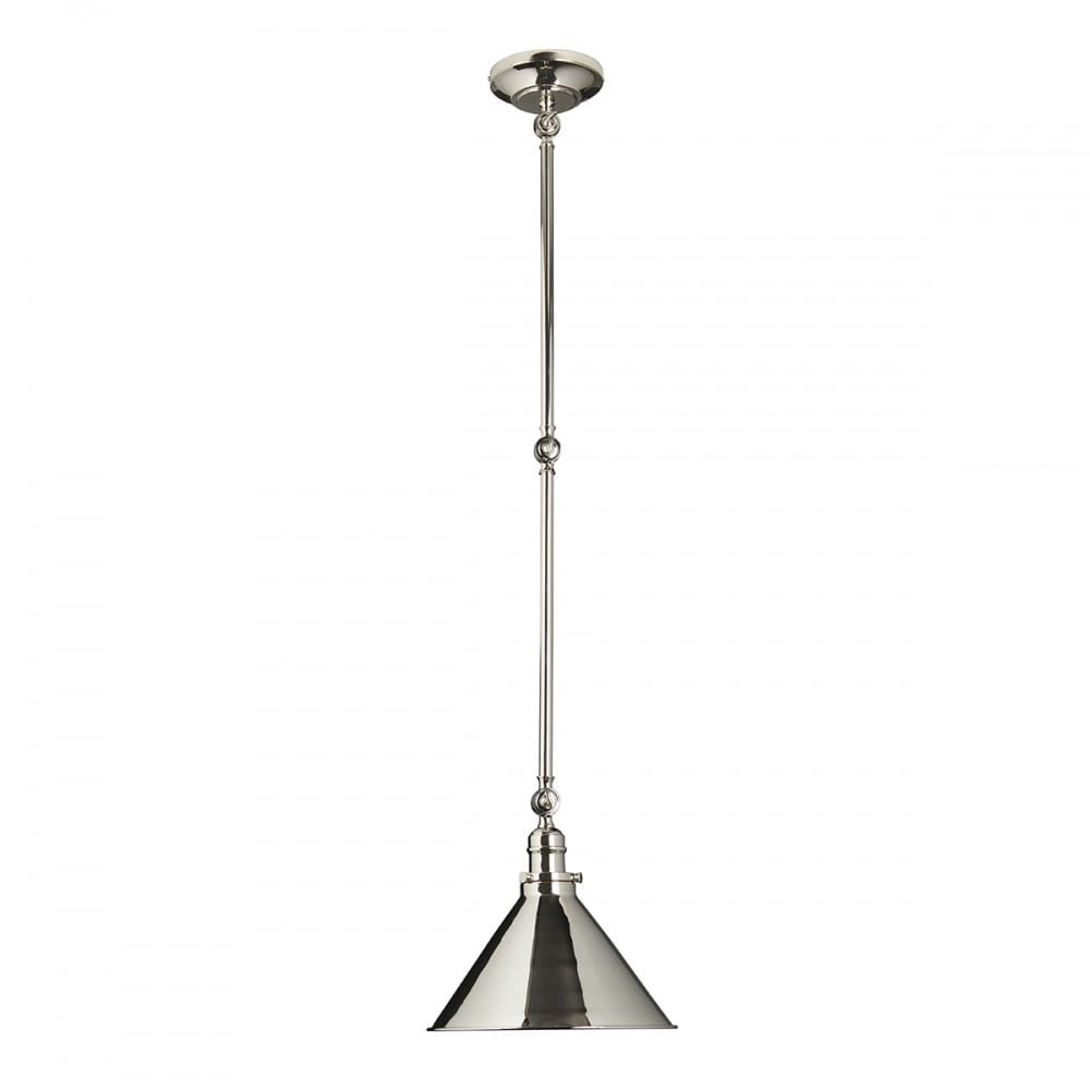 Provence Wall Light/Pendant Polished Nickel