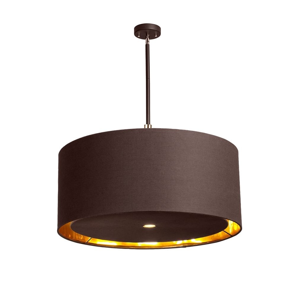 Balance Extra Large Pendant Brown/Polished Brass