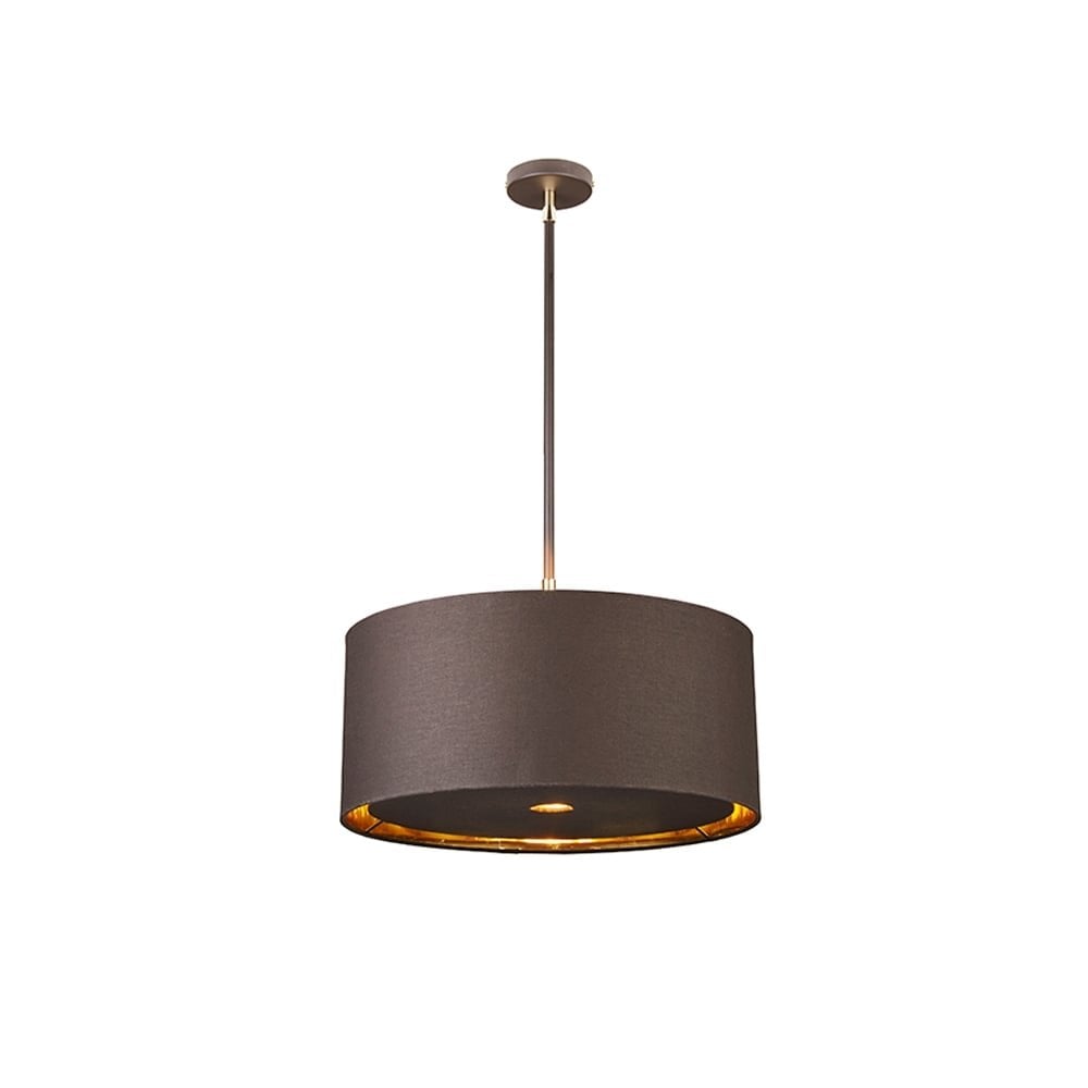 Balance Pendant Brown/Polished Brass