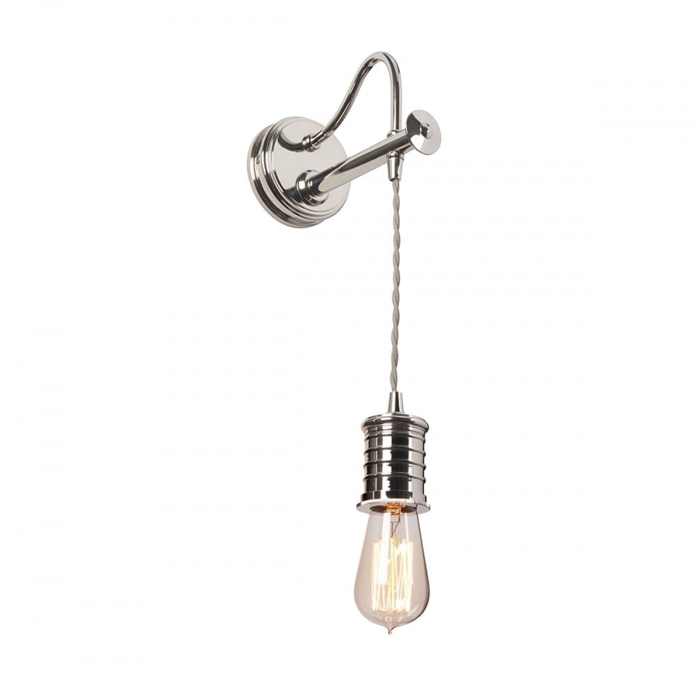 Douille Wall Light Polished Nickel