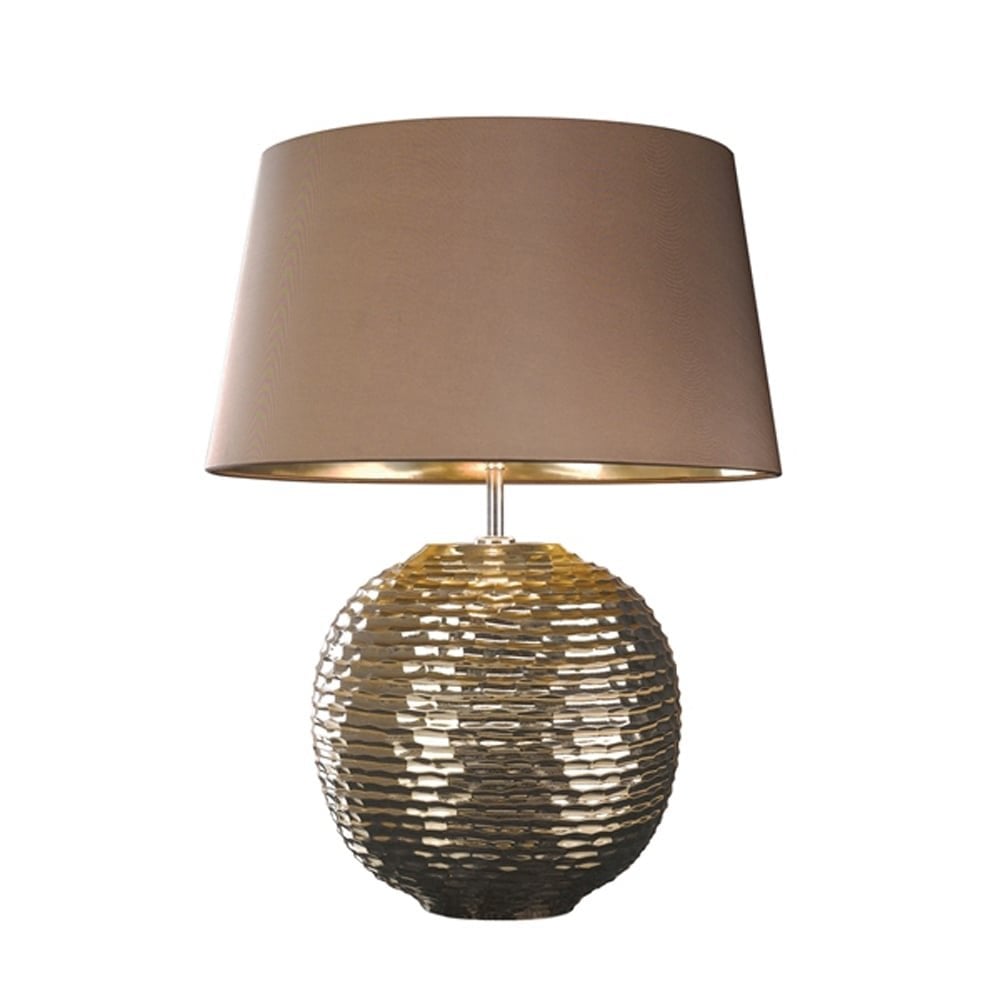 Caesar Gold Table Lamp - Shade included