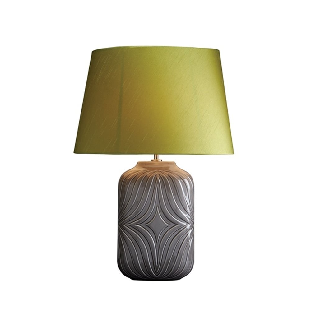 Muse Grey Lamp - Shade included