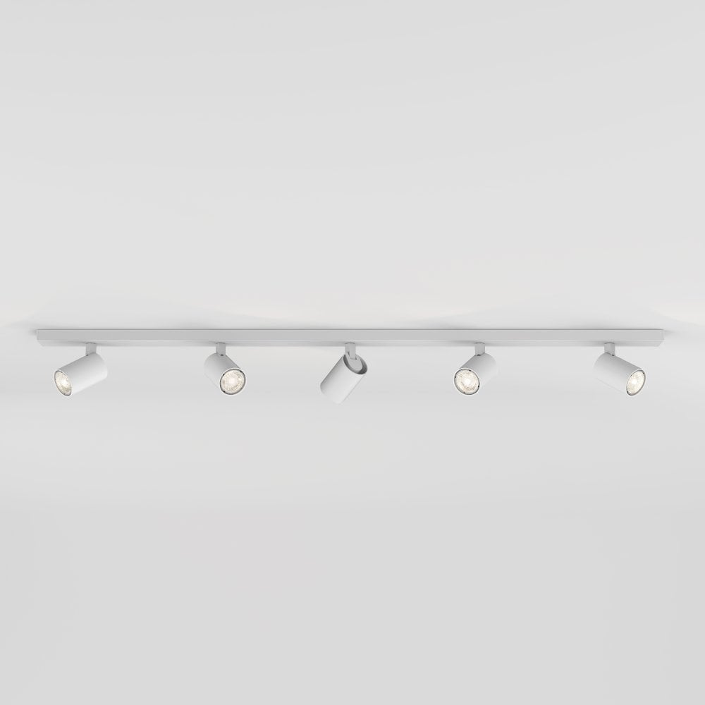 Ascoli Five Bar Spotlight Textured White