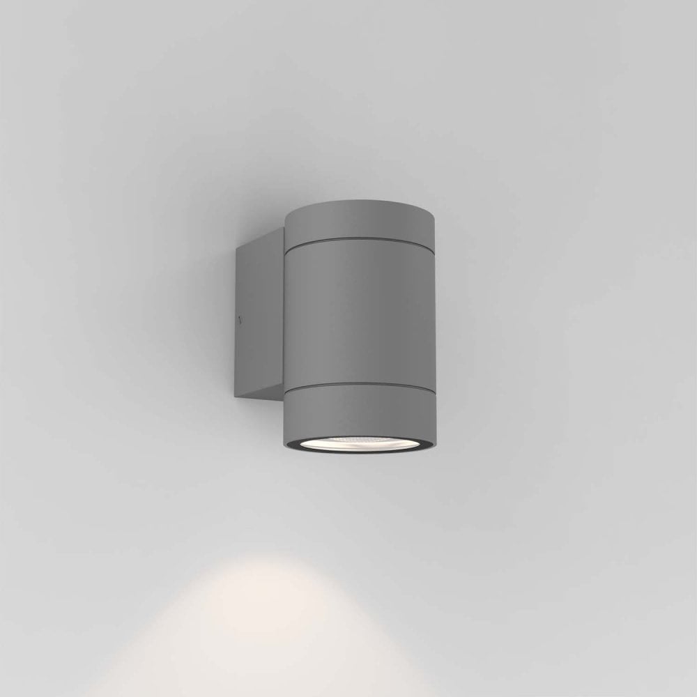 Dartmouth Single Outdoor Wall Light Textured Grey