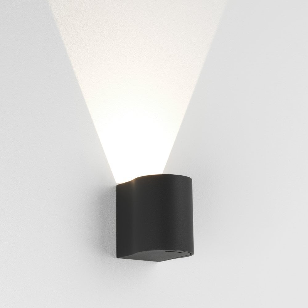 Dunbar LED Outdoor Wall Light Black