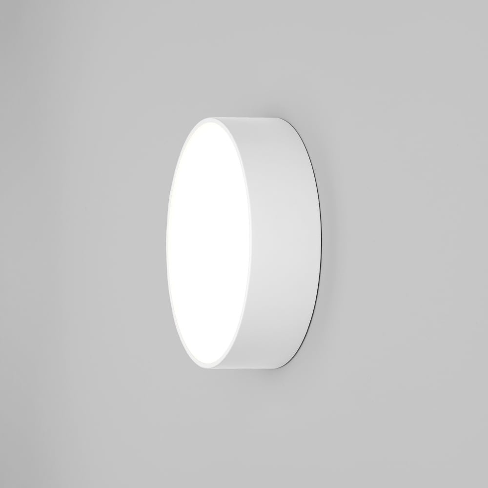 Kea Round 250 Outdoor LED Wall / Ceiling Light White